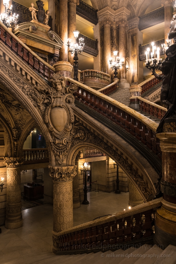 Palais Garnier Paris Opera House Interior Staircase Maze